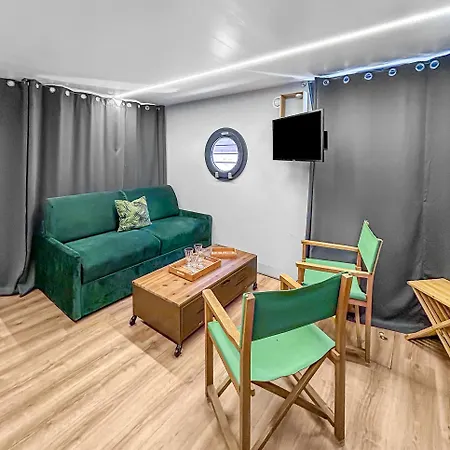 船上ホテル Bord Du Canal Du Rhone A Sete Sur 