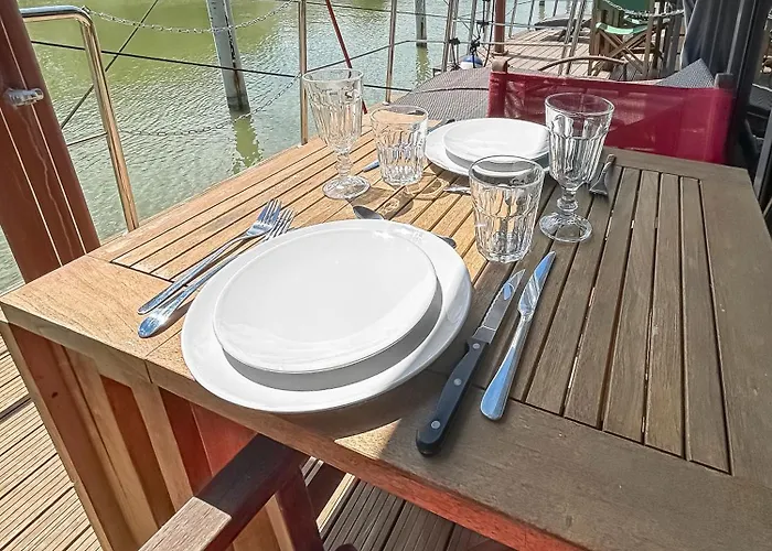 船上ホテル Bord Du Canal Du Rhone A Sete Sur 